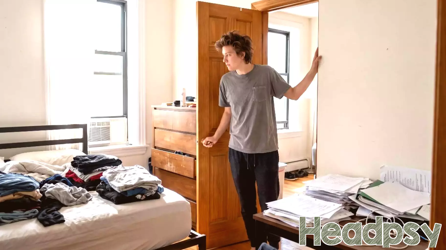 Psychologists agree that people with messy rooms struggle to keep a routine and dodge responsibilities