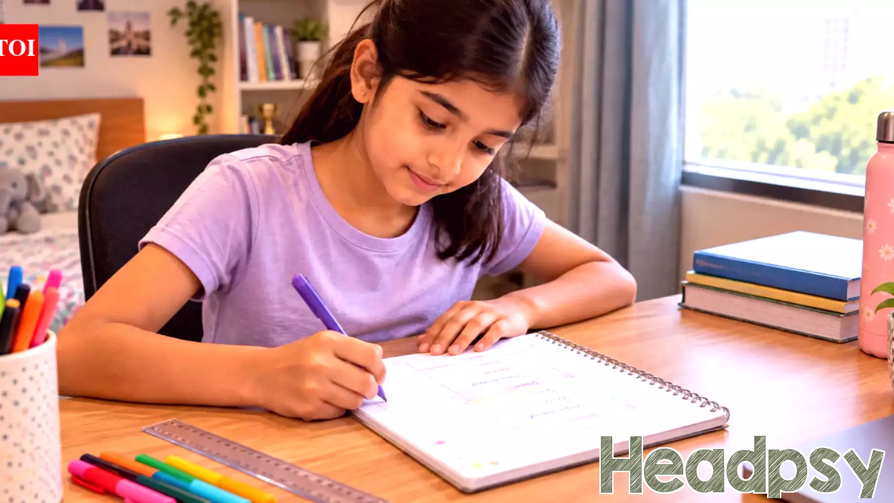 Psychology says children may love making timetables, but time-management may not be the real reason they struggle to follow them